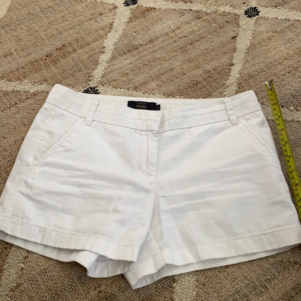 Jcrew White Shorts